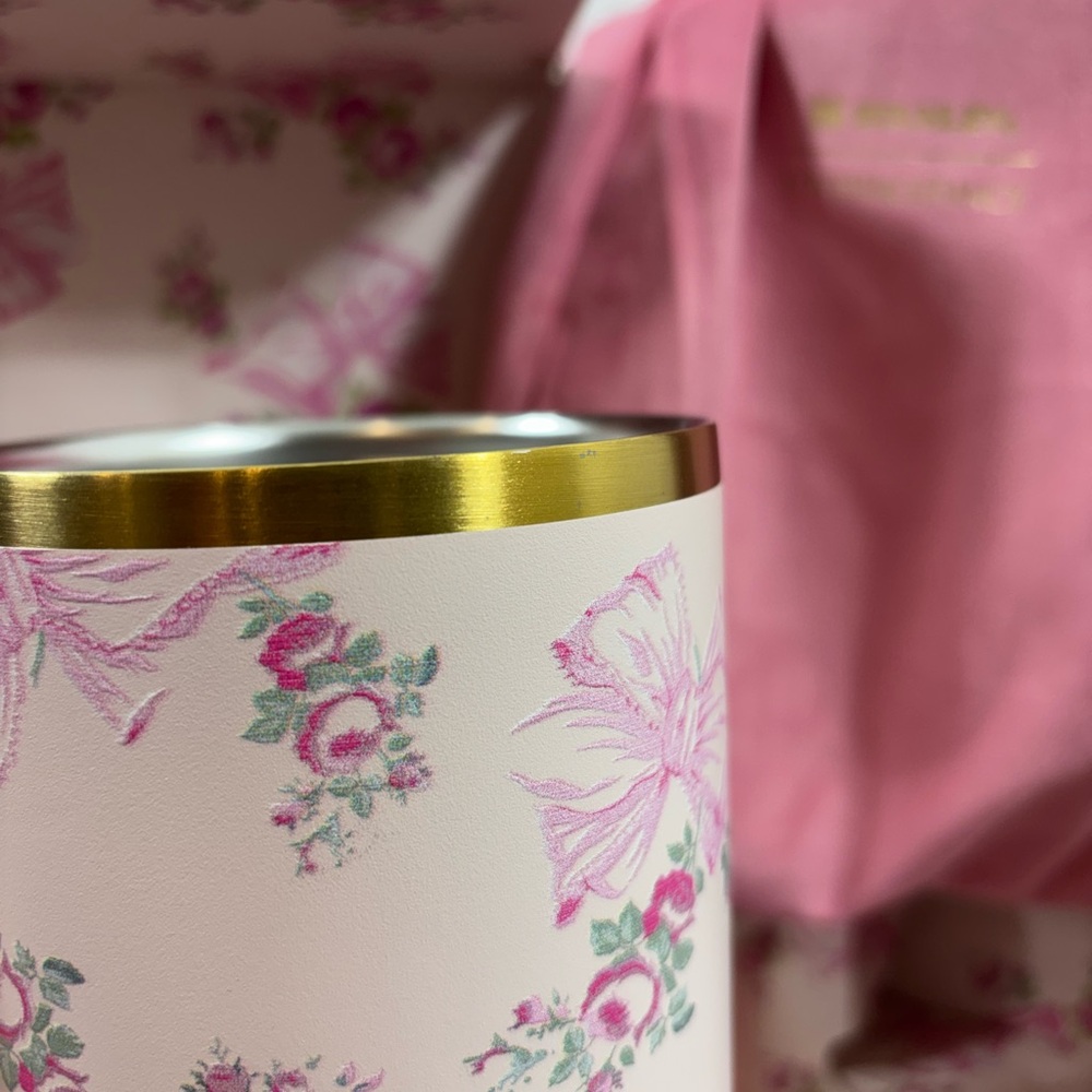 Love Shack Fancy x Stanley Tumbler 40oz Rosa Beaux Bow New in Box - Picture 8 of 8